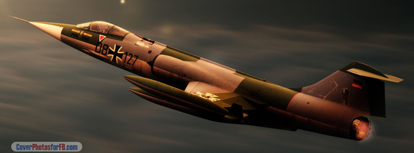 F104 Starfighter Jet Cover Photo
