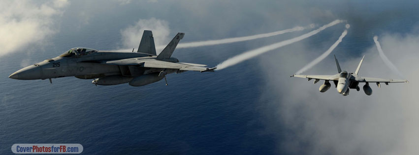 Military Aircrafts Flying Over Pacific Ocean Cover Photo