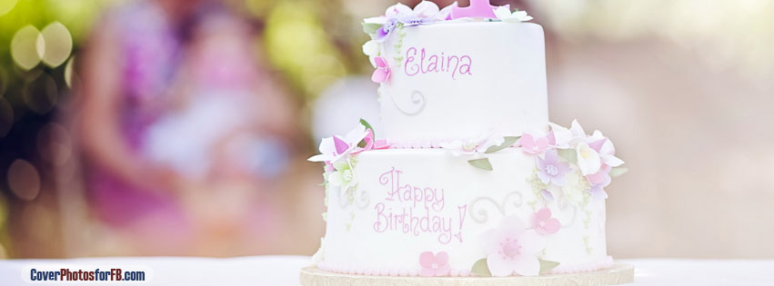 2 Tier Birthday Cakes Cover Photo