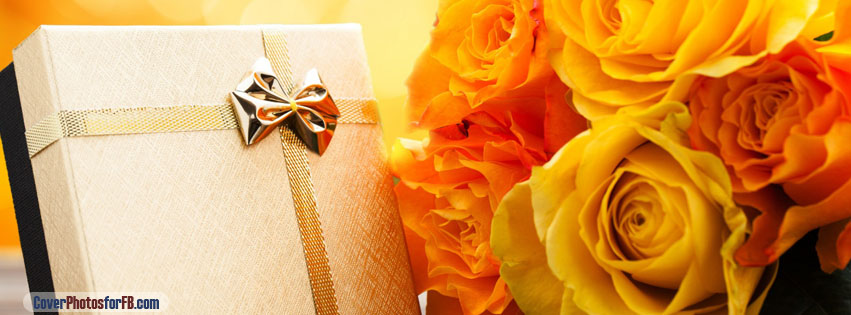 Birthday Gift And Flowers Cover Photo