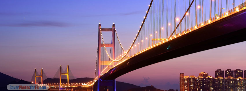 Tsing Ma Bridge Hong Kong Cover Photo