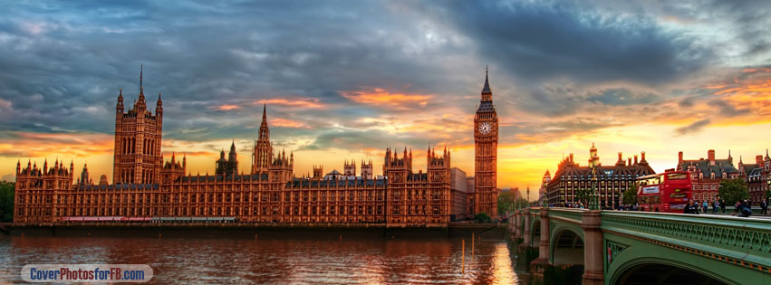 Westminster Palace At Twilight Cover Photo