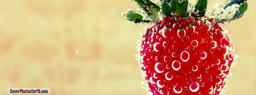 Underwater Strawberry Macro Cover Photo