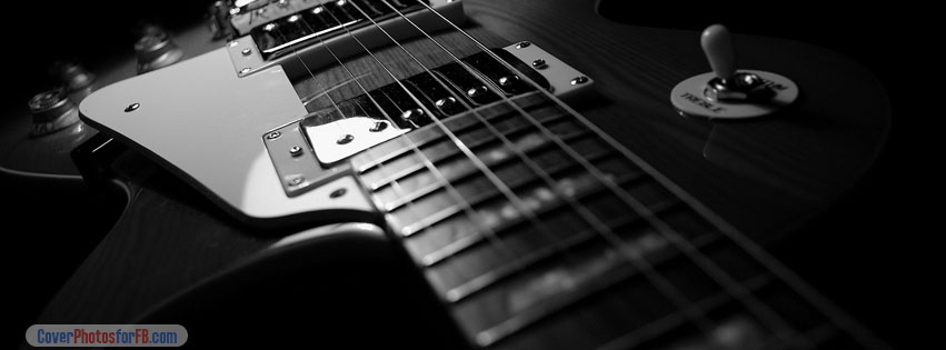 Black Guitar Cover Photo