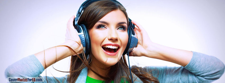 Girl Enjoy Of Music Cover Photo