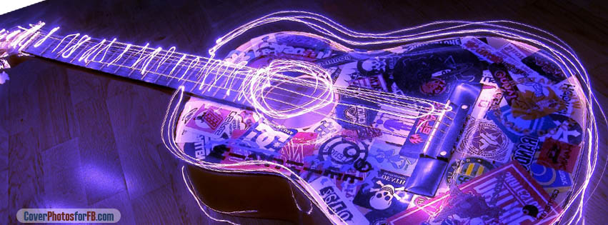 Guitar Creative Art Cover Photo