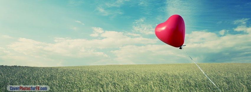 Balloon Heart Flying Cover Photo